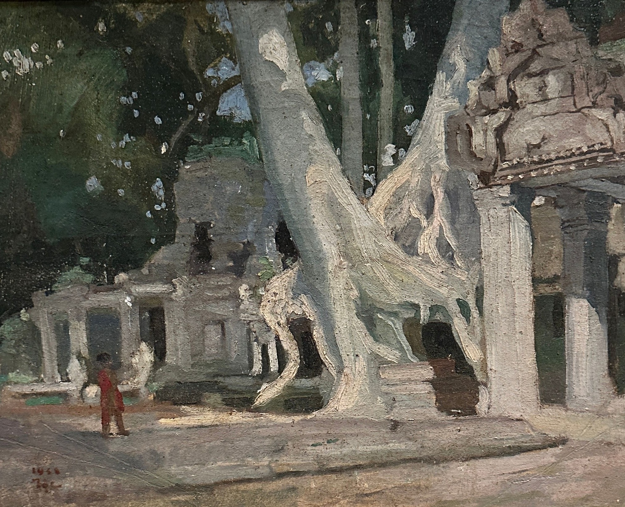 Tran Binh Loc, huile sur toile