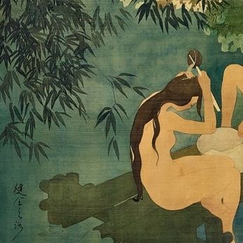 Tran Binh Loc, peinture sur soie