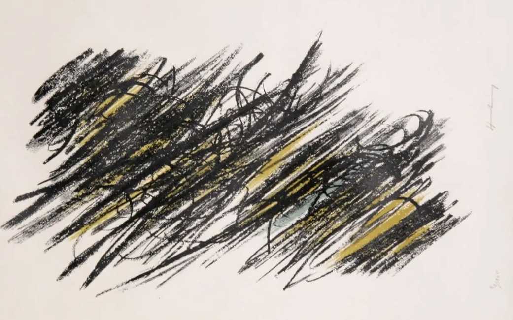 Hans Hartung, lithographie