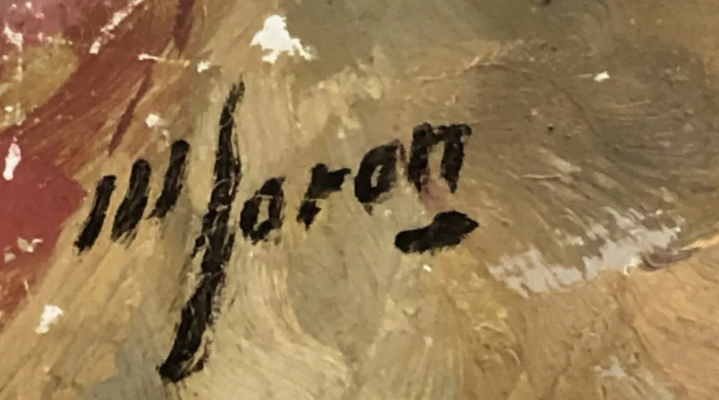 Signature de Maurice Joron
