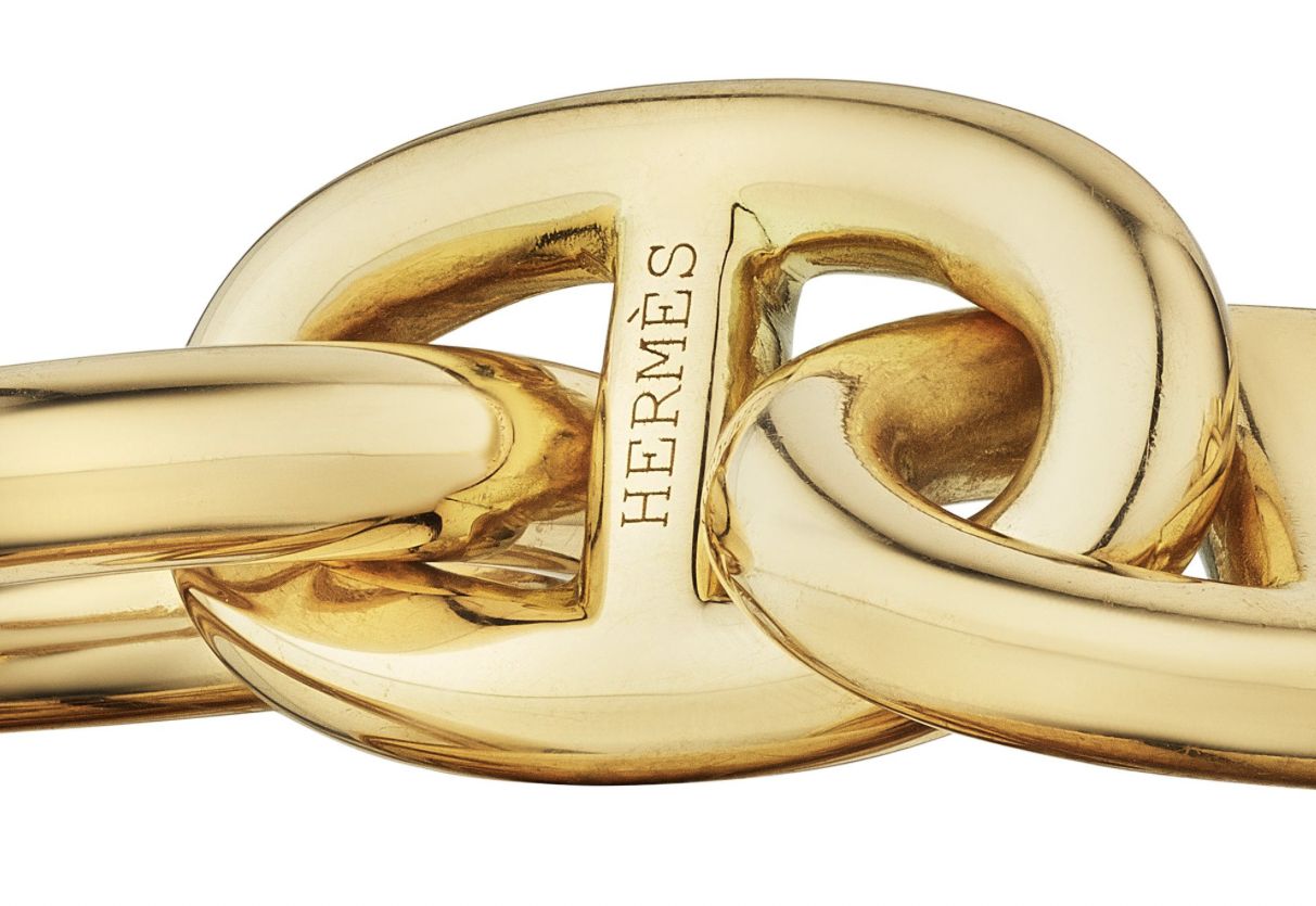 Exemple d'une signature Hermès