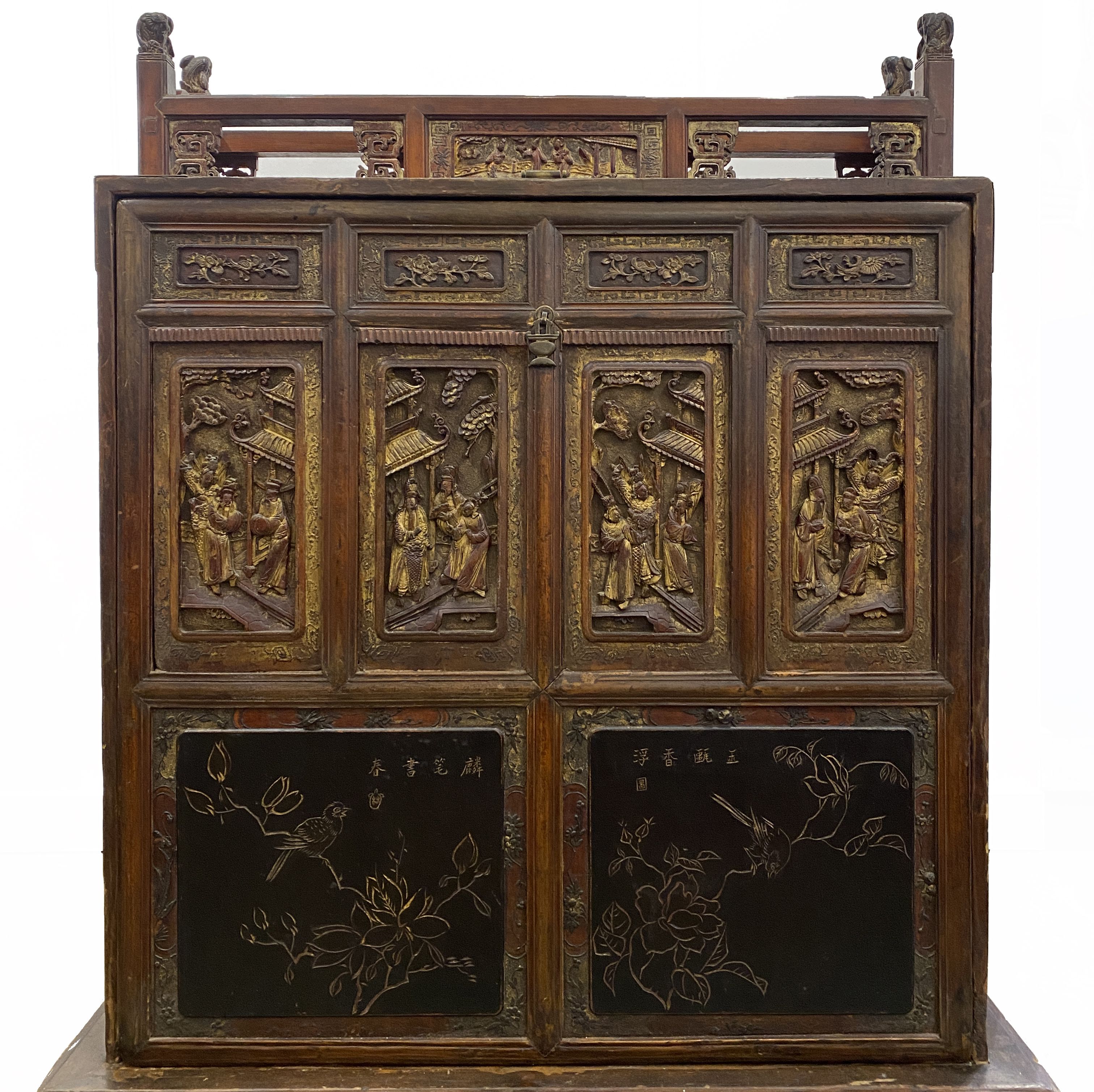 Chine (XIXème siècle), meuble à porteur