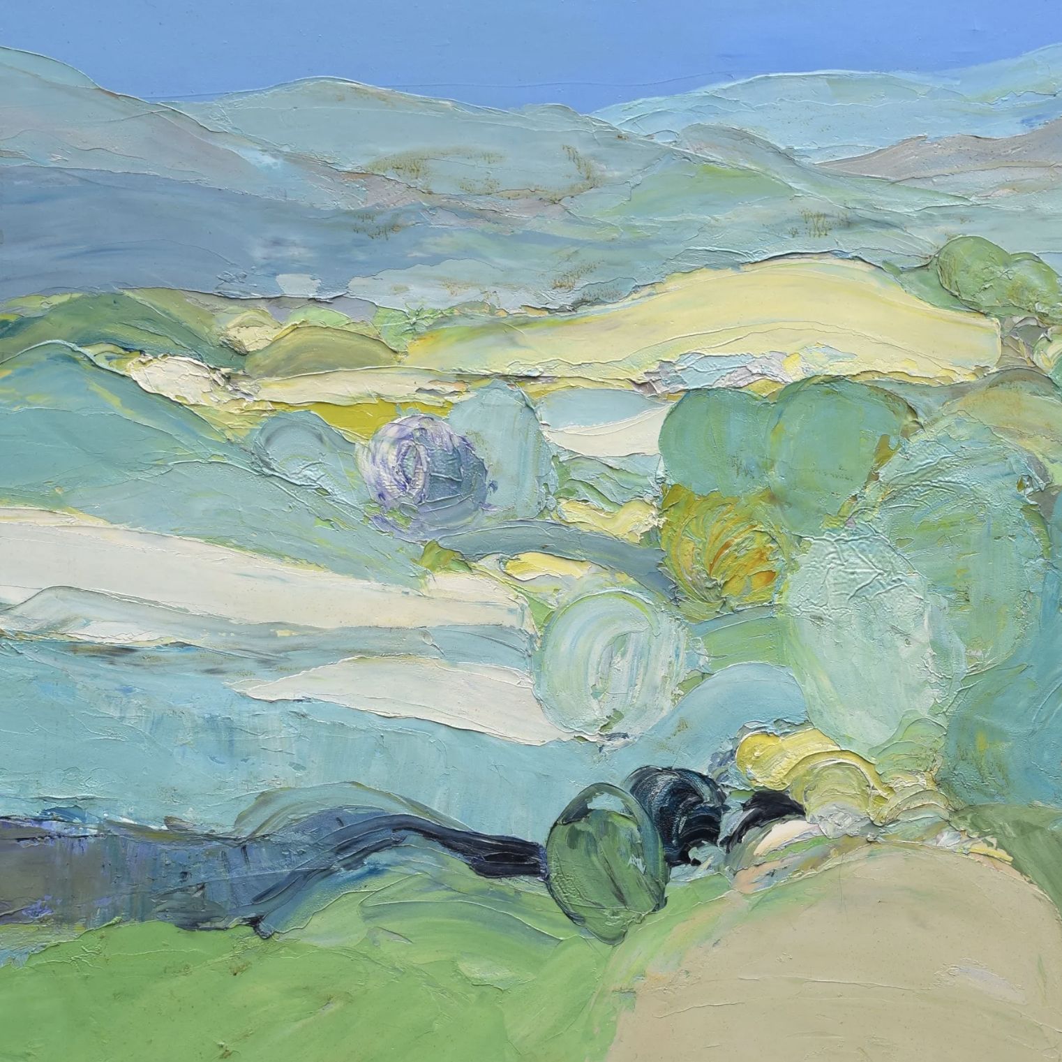 Roger Mühl, huile sur toile