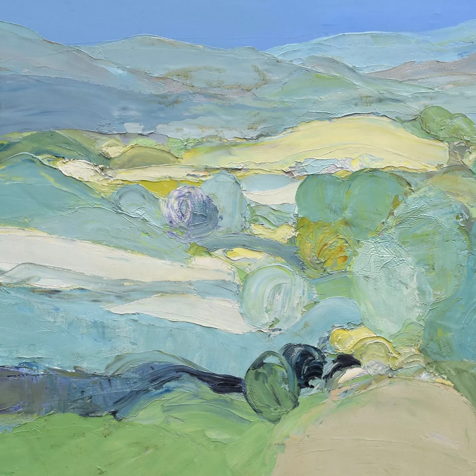 Roger M&uuml;hl, huile sur toile