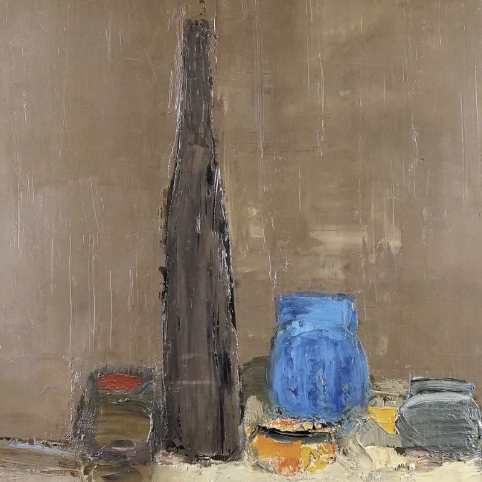 Roger Mühl, huile sur toile