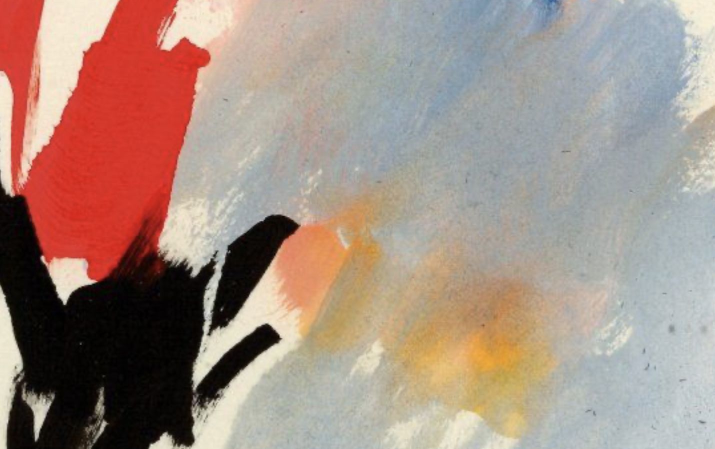 Jean Miotte, acrylique sur toile