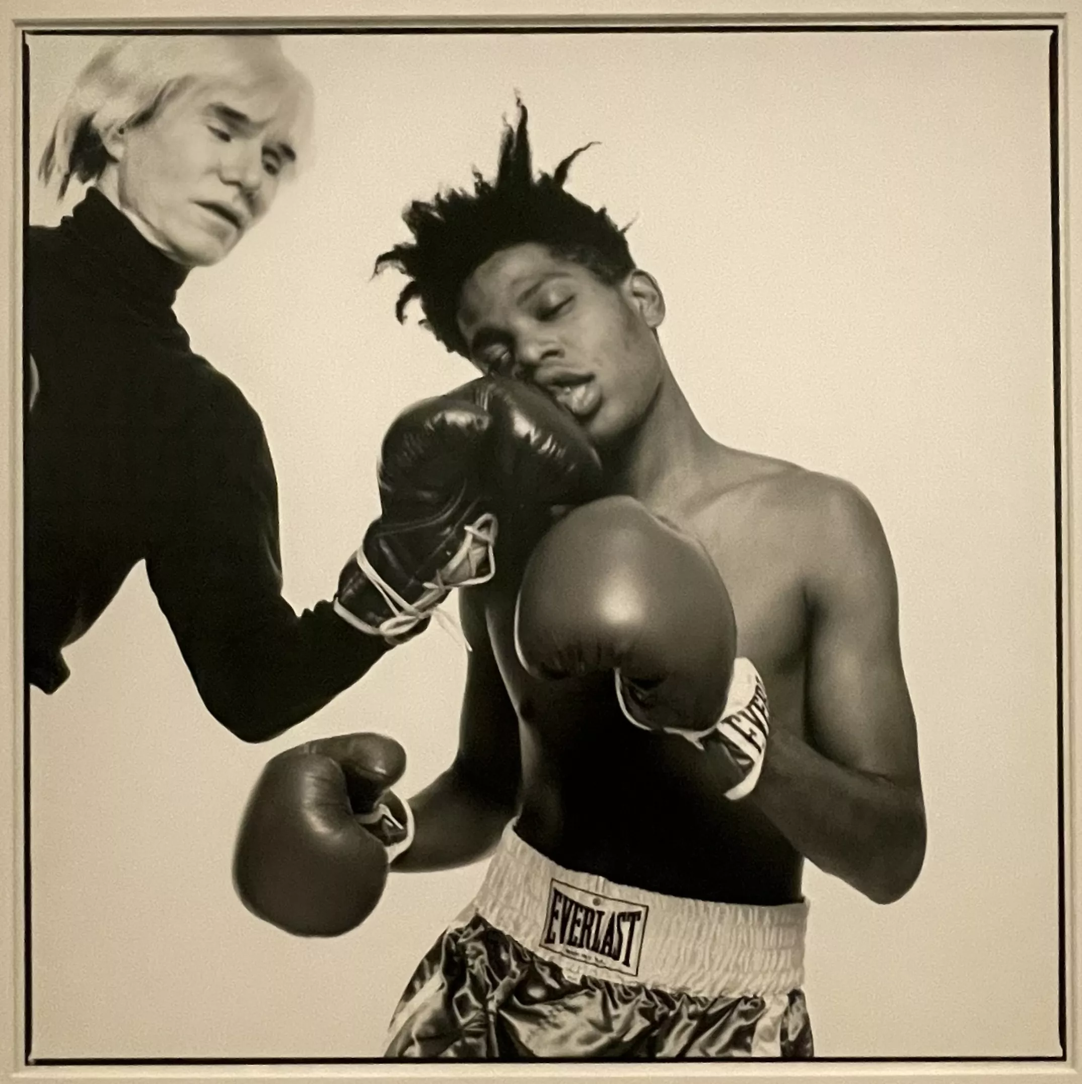 S&eacute;rie de photos par Warhol et Basquiat