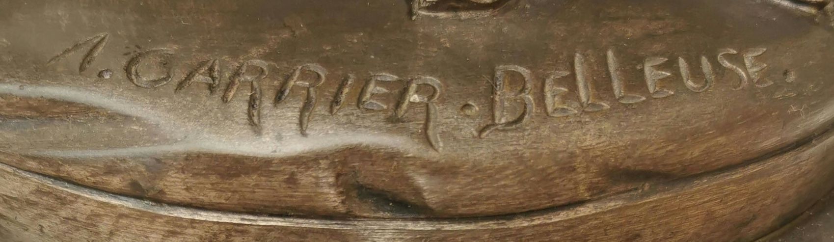 Signature de Carrier Belleuse