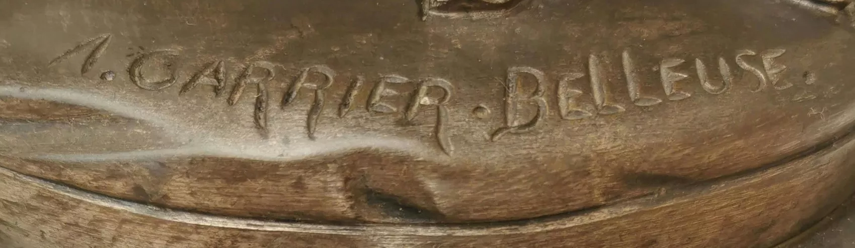 Signature de Carrier Belleuse