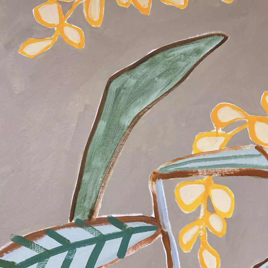 Susan Hable, huile sur toile