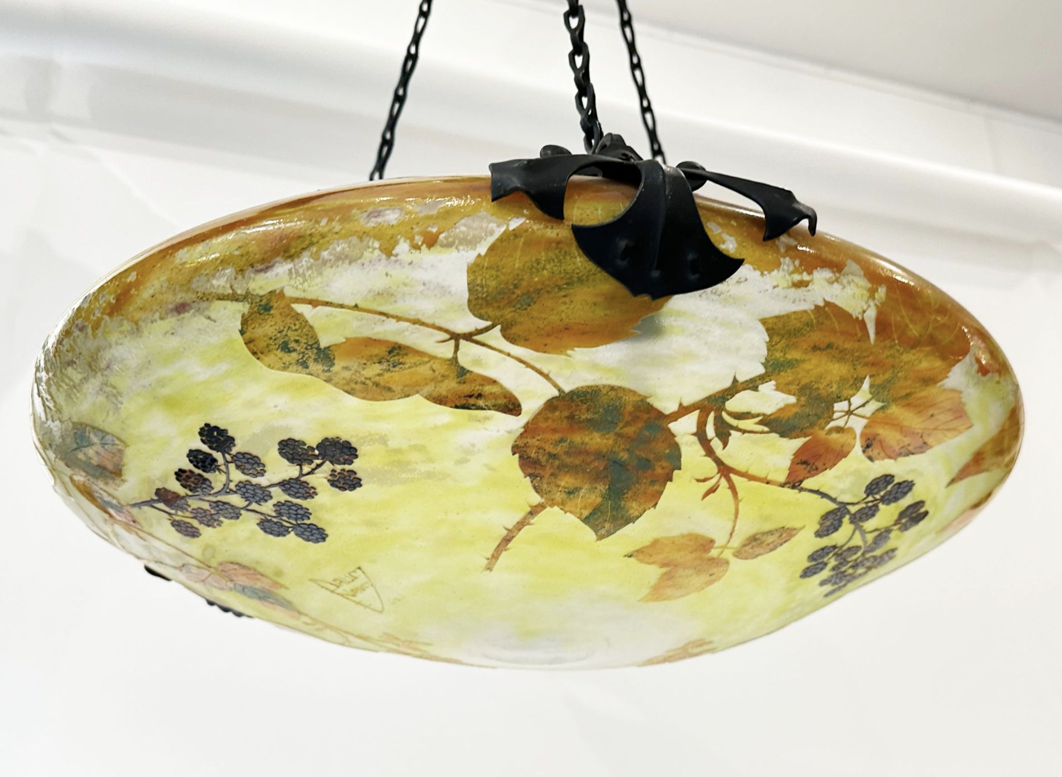 Daum et Louis Majorelle, lampe