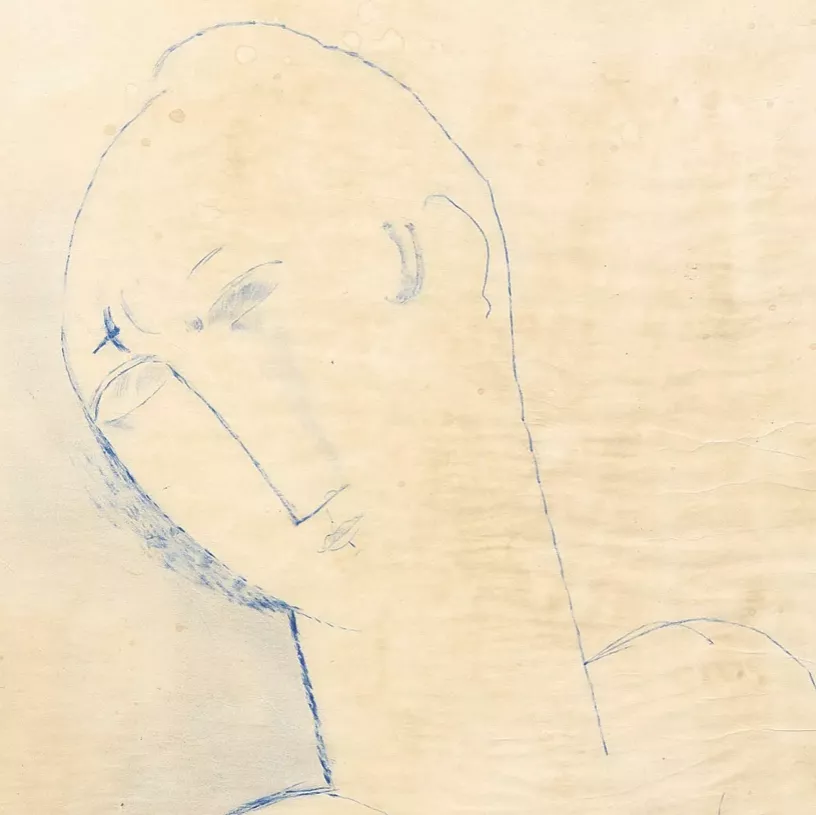 Modigliani, dessin