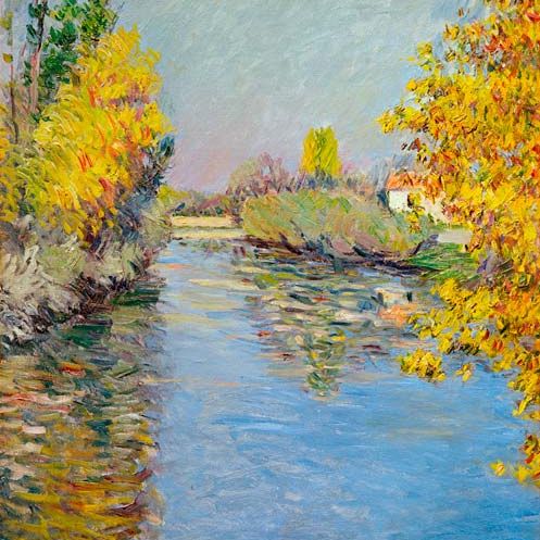 Gustave Caillebotte, huile sur toile