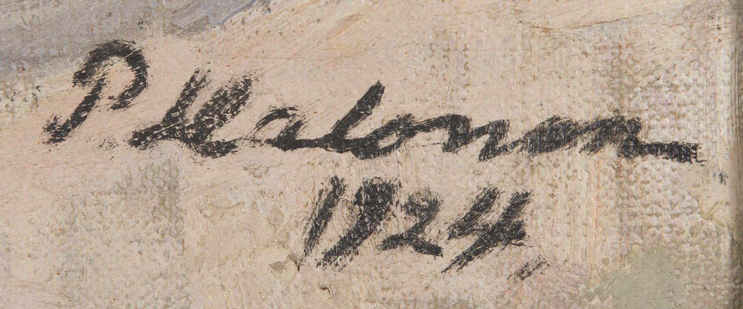 Signature de Pekka Halonen