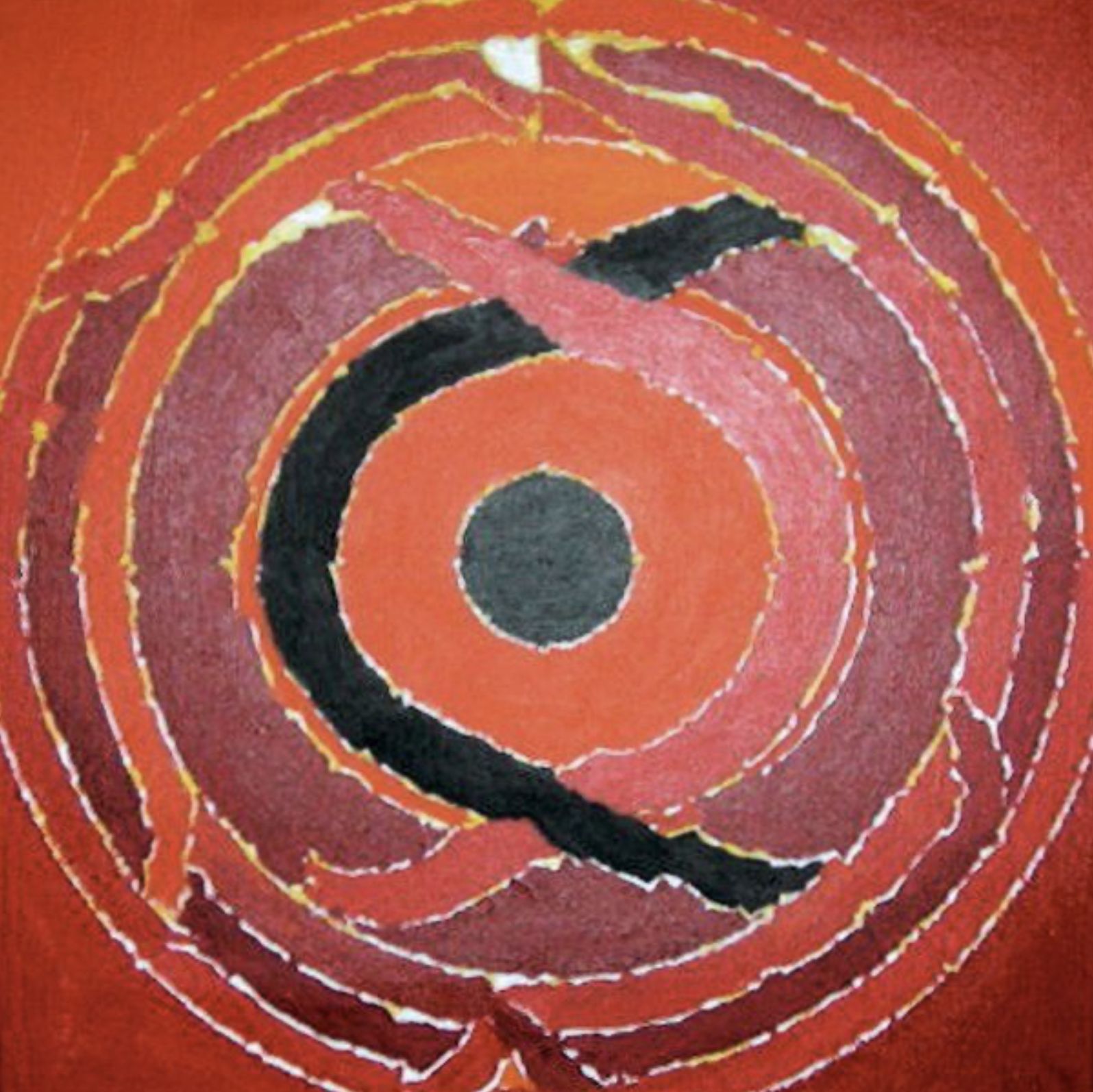 Sayed Haider Raza, acrylique sur toile