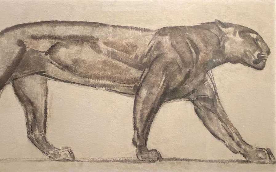 Jouve, crayon sur papier