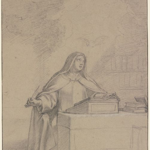Charles Le Brun, dessin d'&eacute;tude