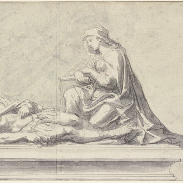 Charles Le Brun, dessin d'&eacute;tude