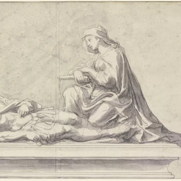 Charles Le Brun, dessin d'&eacute;tude