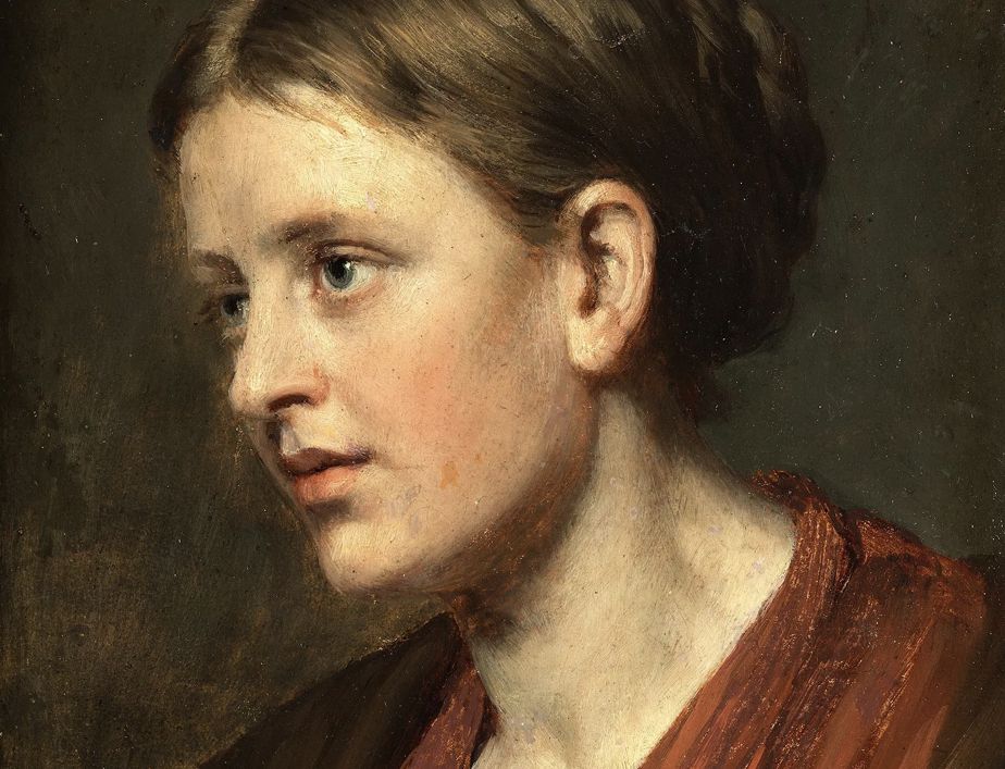 Franz Defregger, huile sur toile