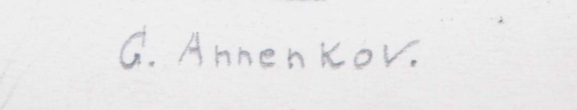 Signature de Georges Annenkov