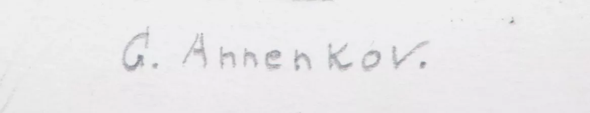Signature de Georges Annenkov