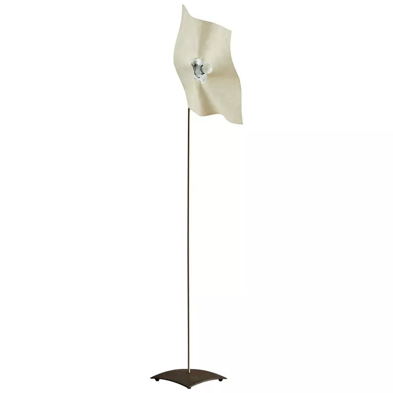 Bellini, Lampadaire m&eacute;tal et tissu