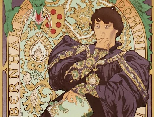 Alphonse Mucha, affiche pour Sarah Bernhardt