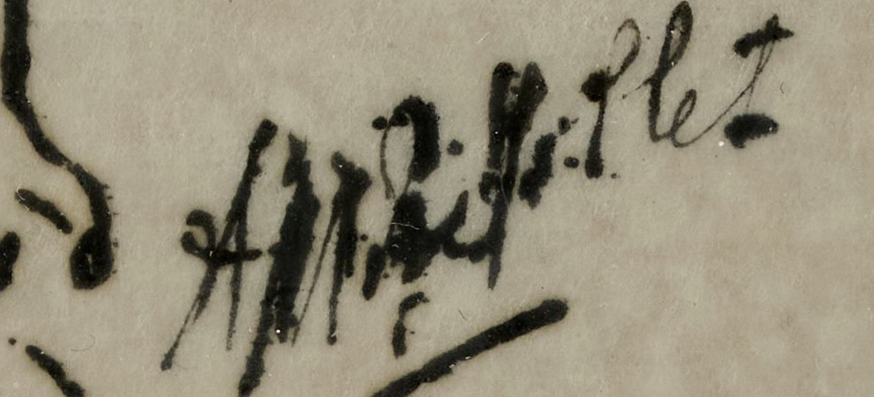 Signature de Anne-Marie Profillet