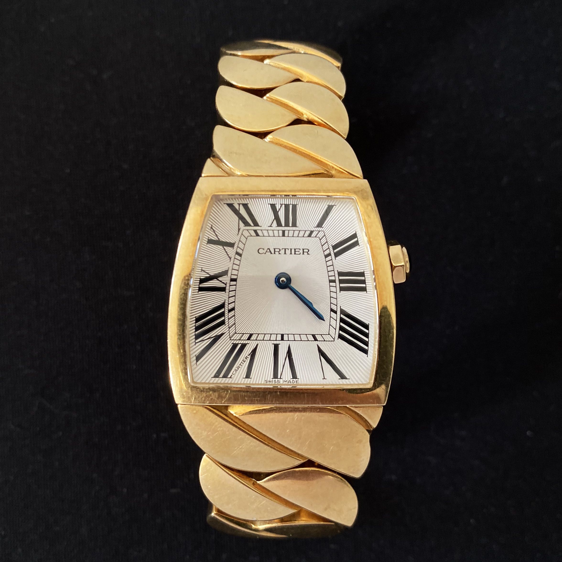 Cartier modèle La Donna, or jaune