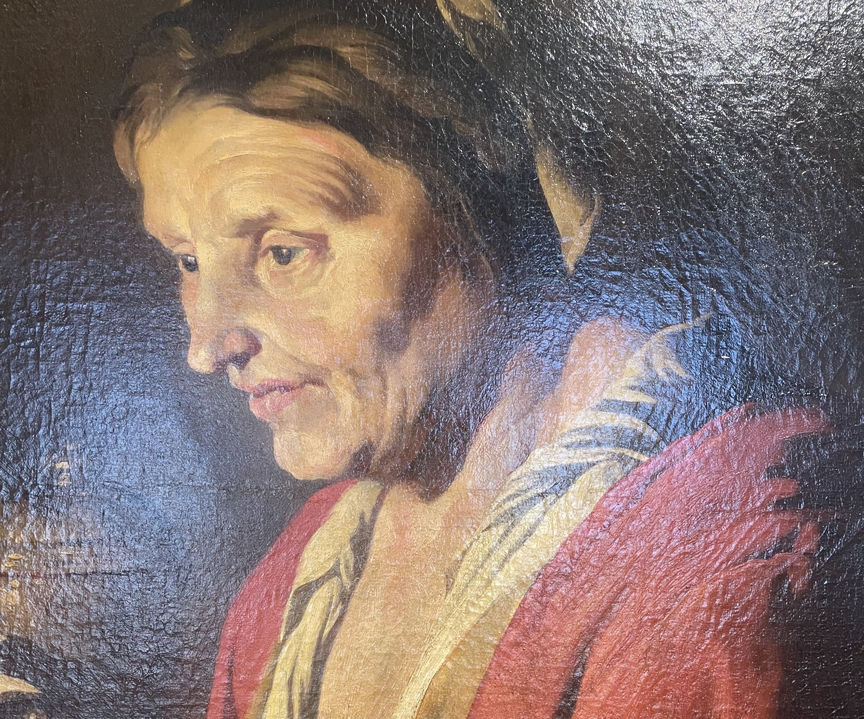 Stomer, huile sur toile, détail