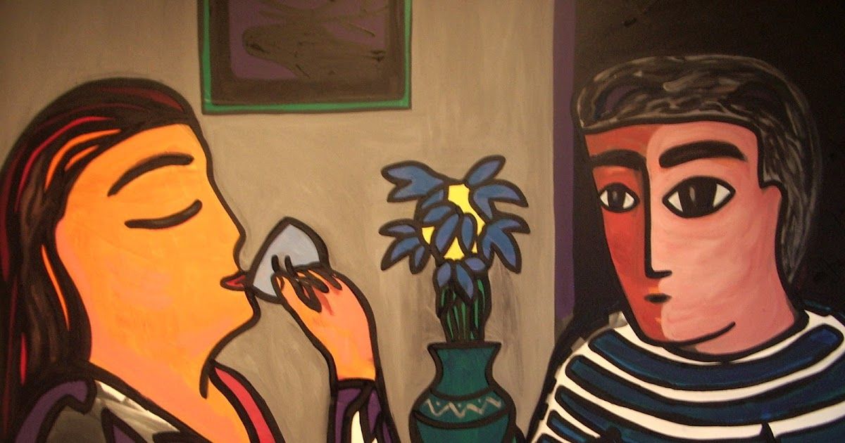 Rémi Blanchard, huile sur toile