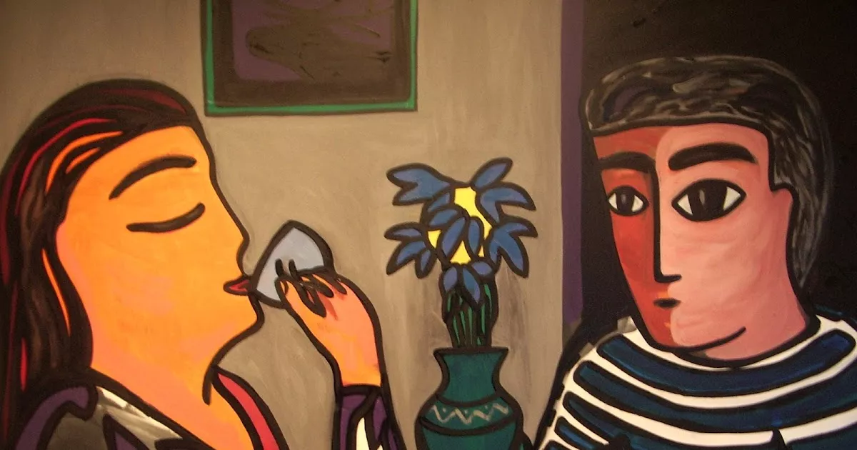 R&eacute;mi Blanchard, huile sur toile