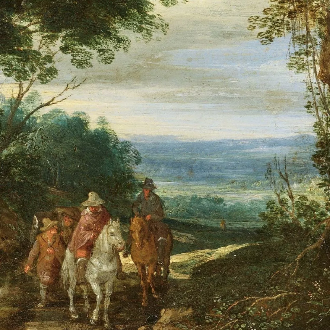 Jacques Fouquier, huile sur toile