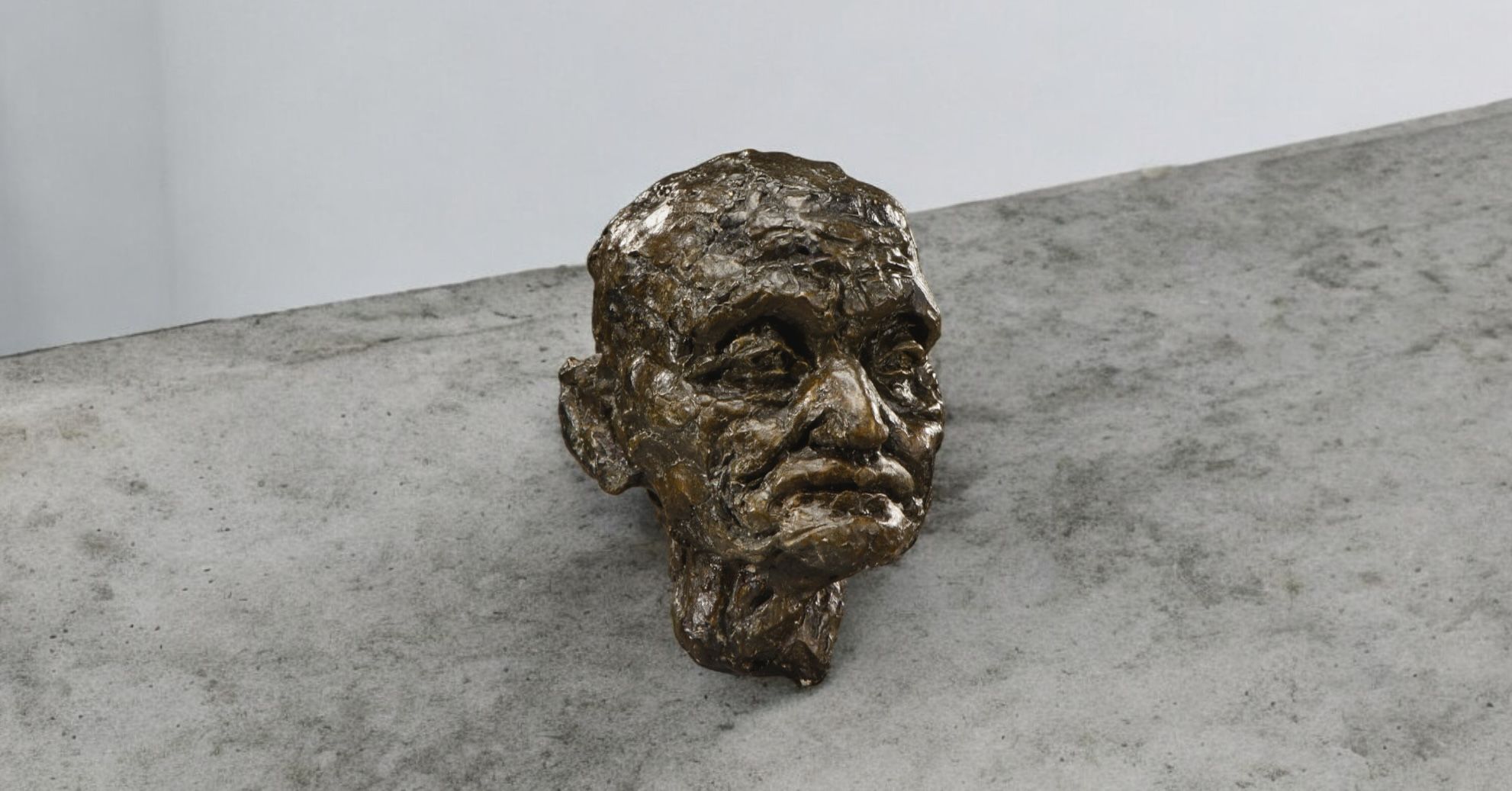 Camille Claudel, tête en bronze