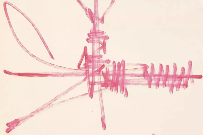 Georges Mathieu, lithographie