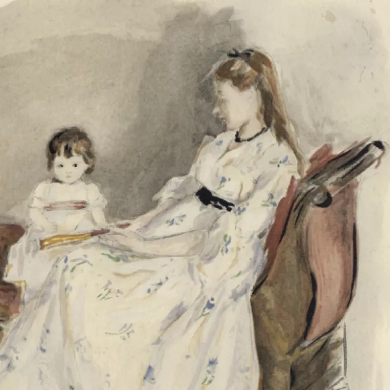 Berthe Morisot, aquarelle