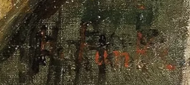 Signature de Helene Funke