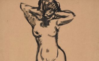 Othon Friesz, encre de Chine sur papier