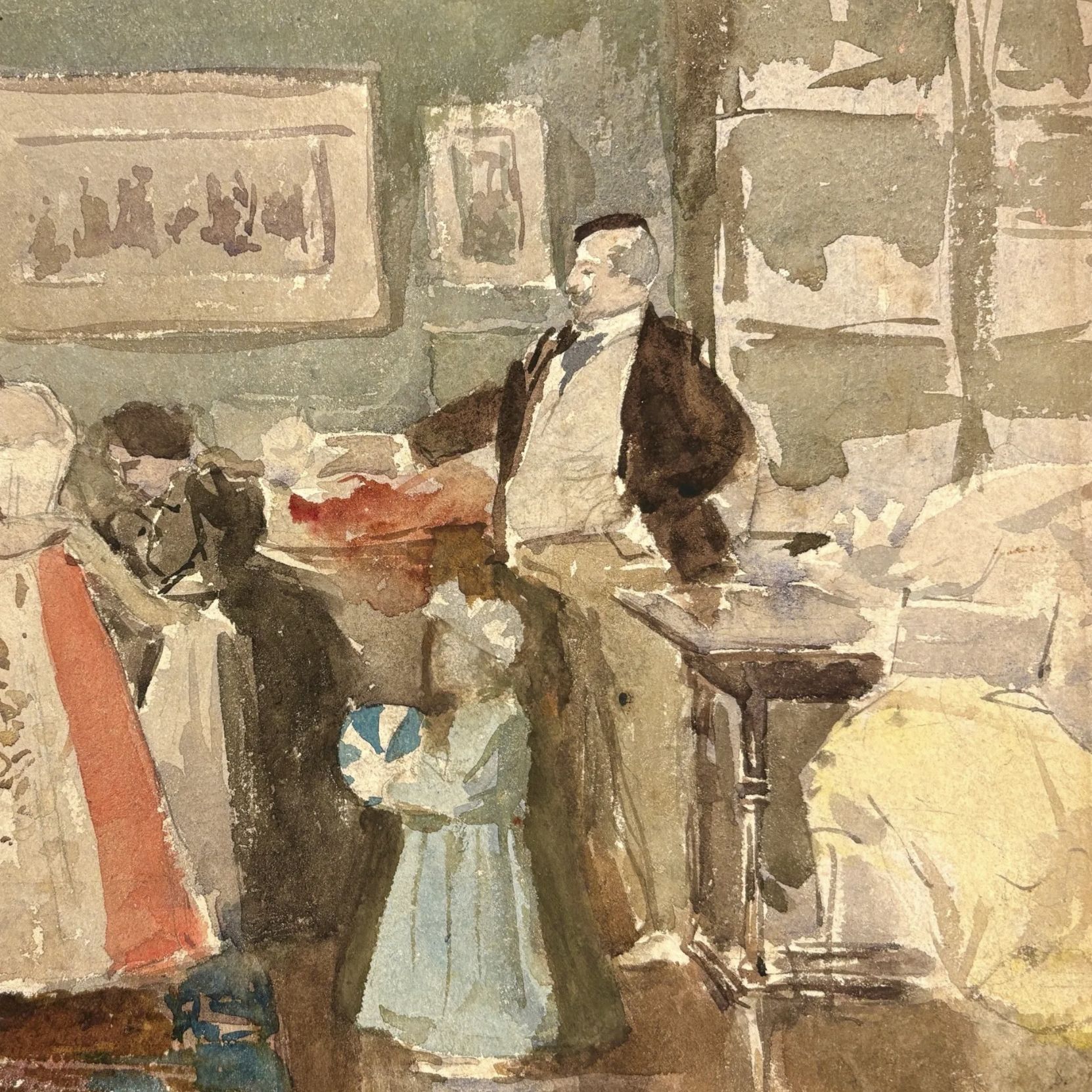 Giuseppe de Nittis, aquarelle