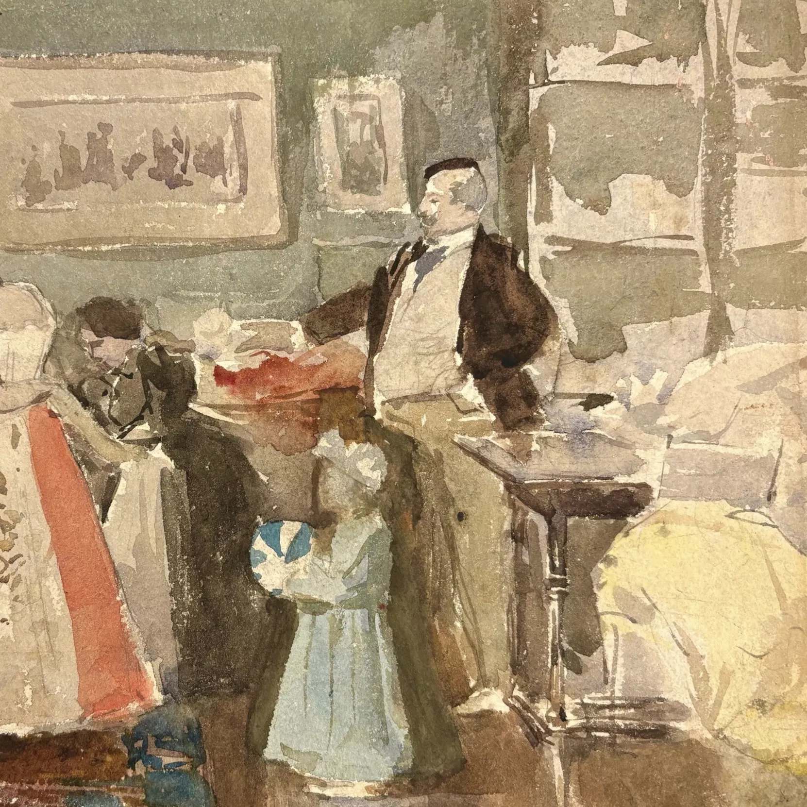 Giuseppe de Nittis, aquarelle