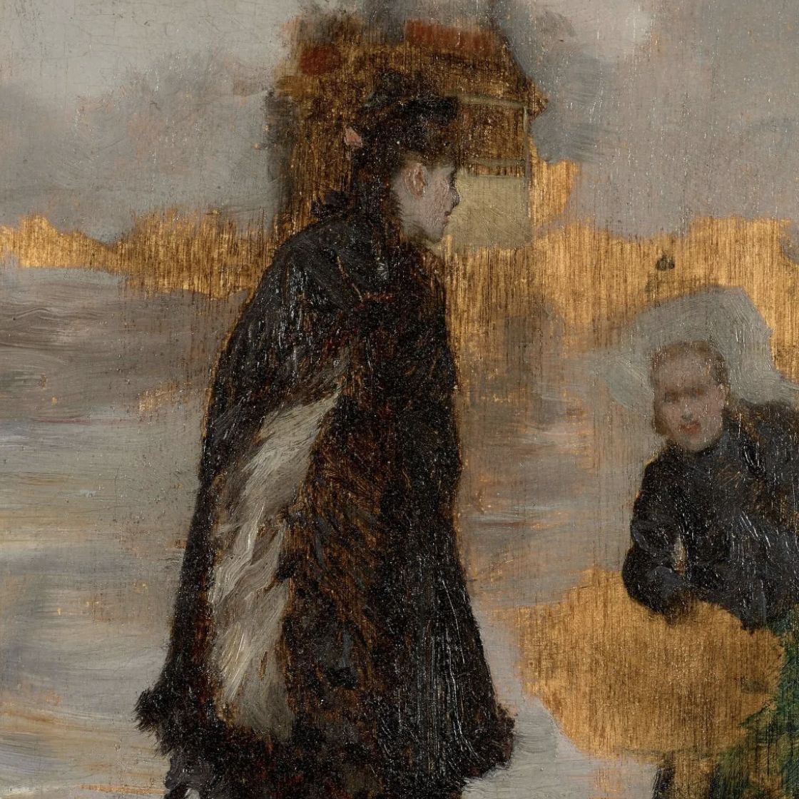 Giuseppe de Nittis, huile sur toile