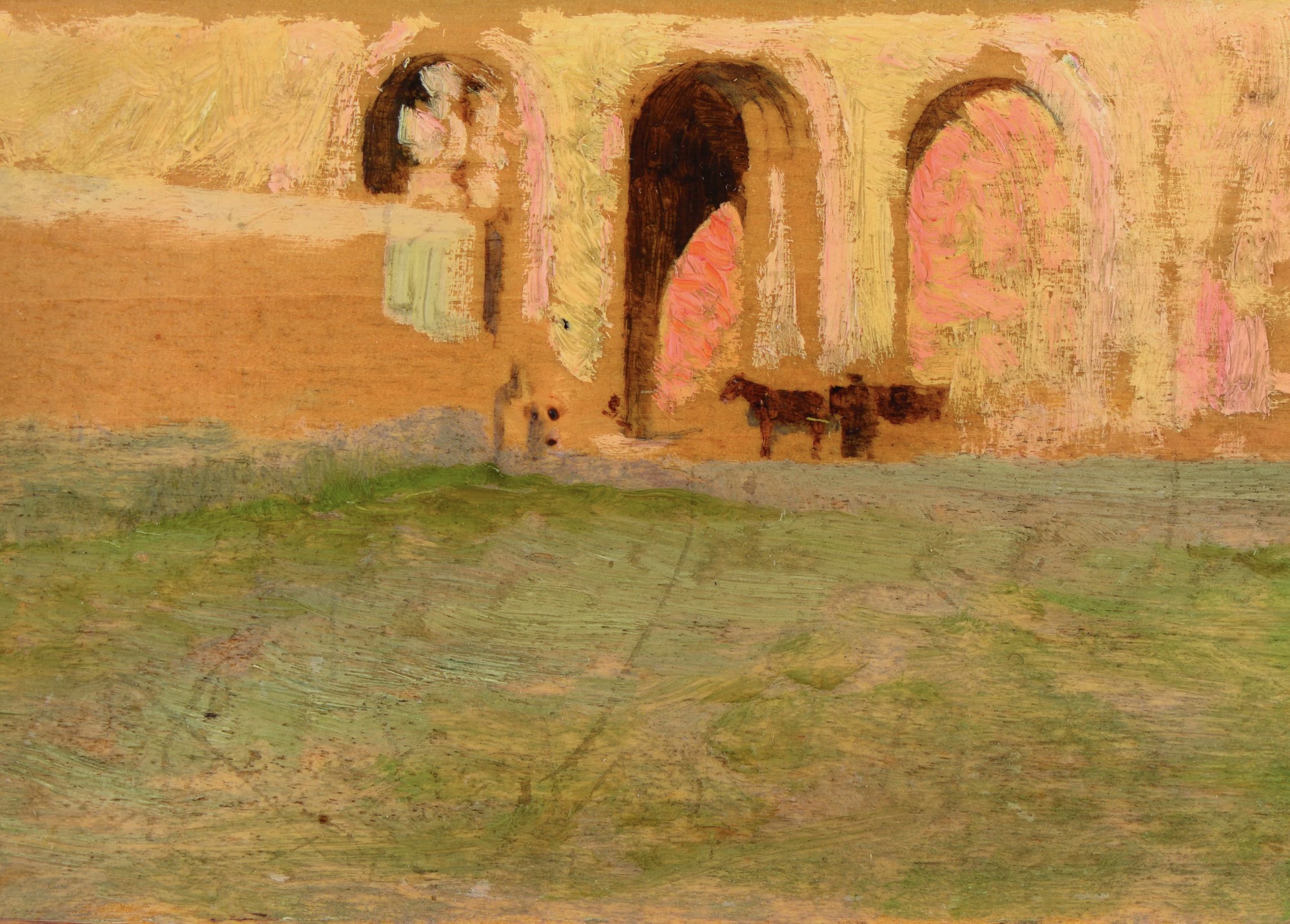 Giuseppe de Nittis, huile sur toile