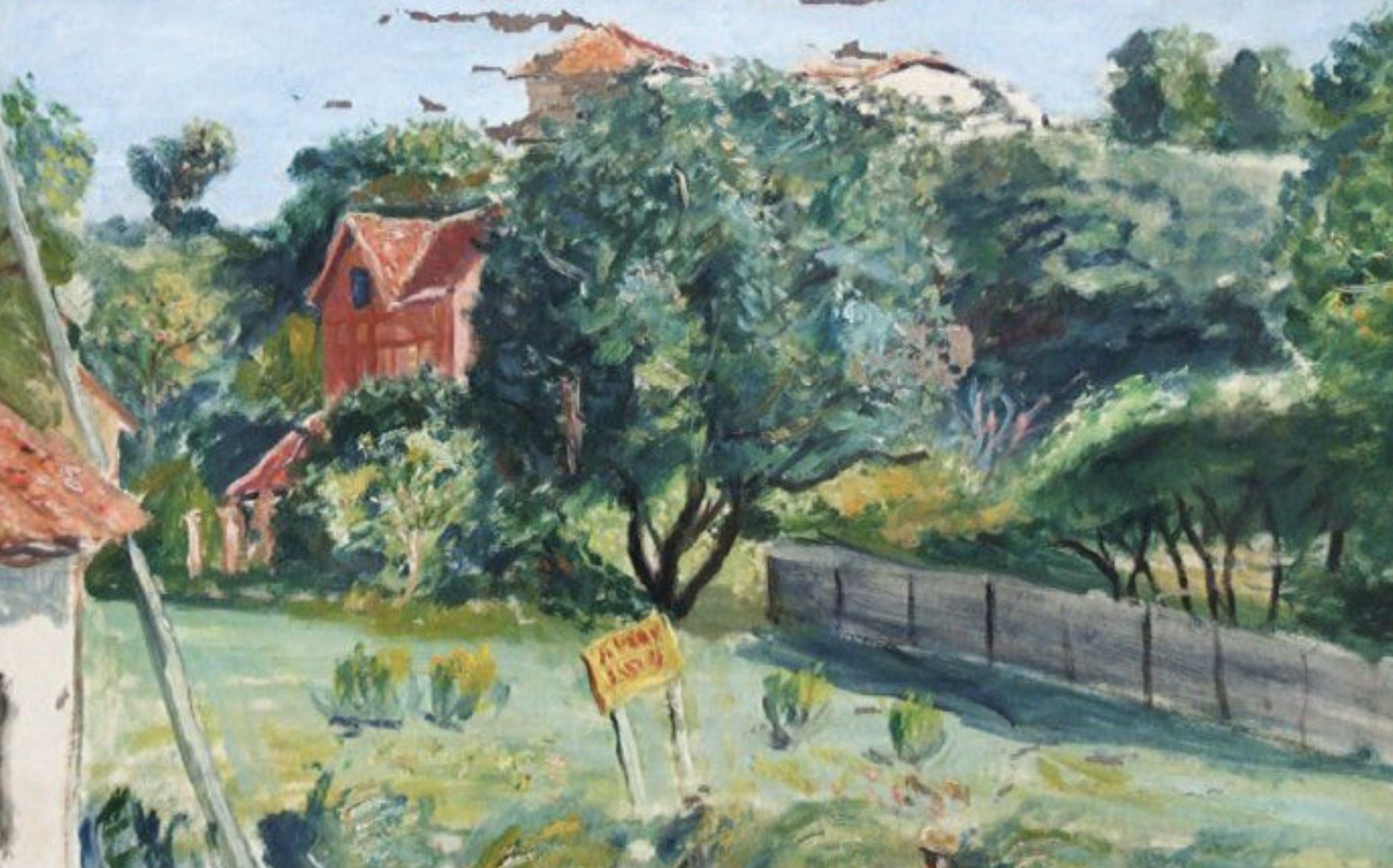 Terechovitch, huile sur toile
