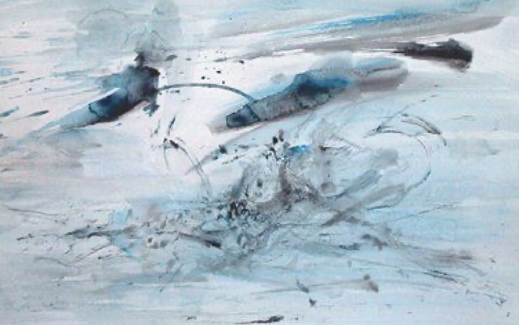 Zao Wu Ki, aquarelle