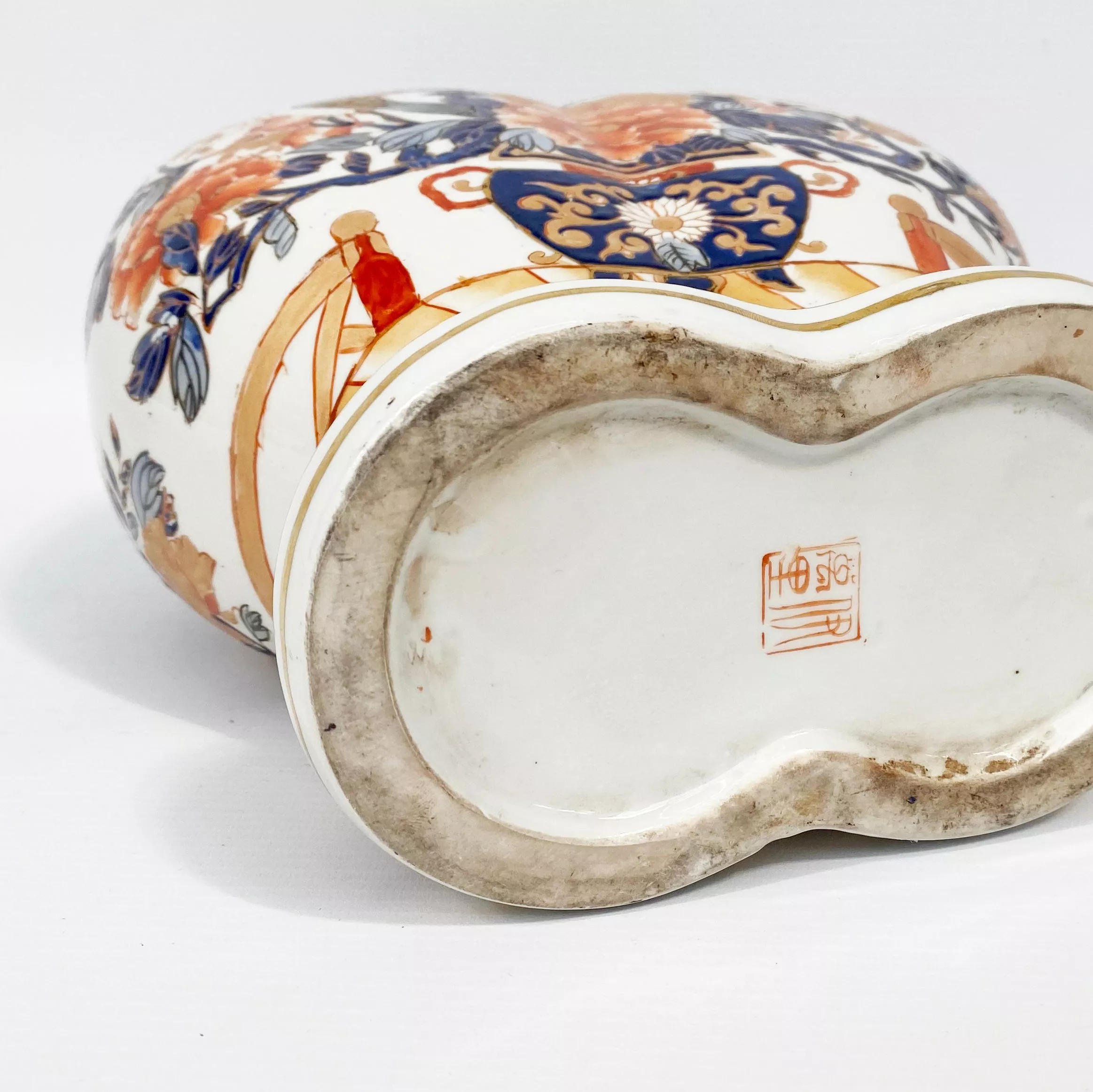 Socle Vase Imari