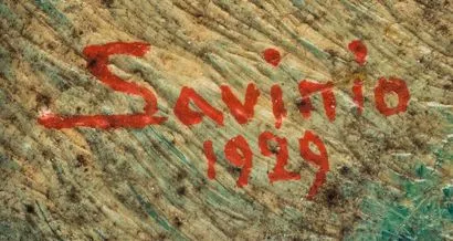Signature de Savinio