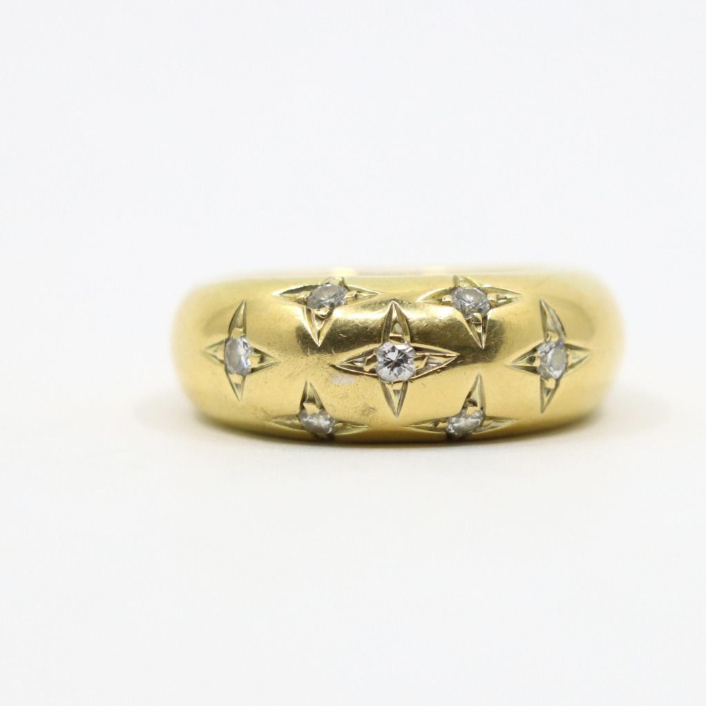 Chaumet, bague en or et diamants