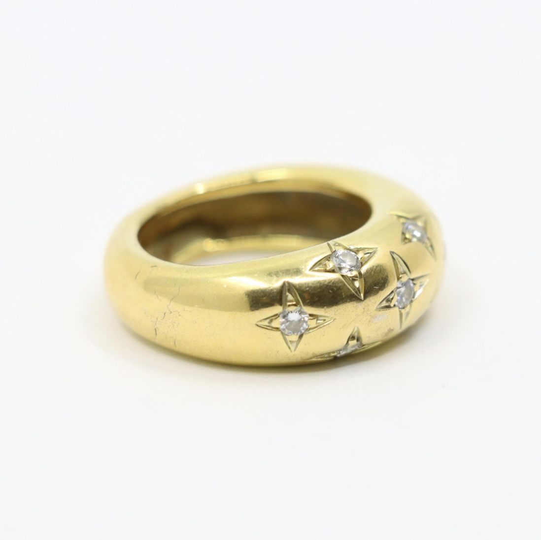 Chaumet, bague en or et diamants