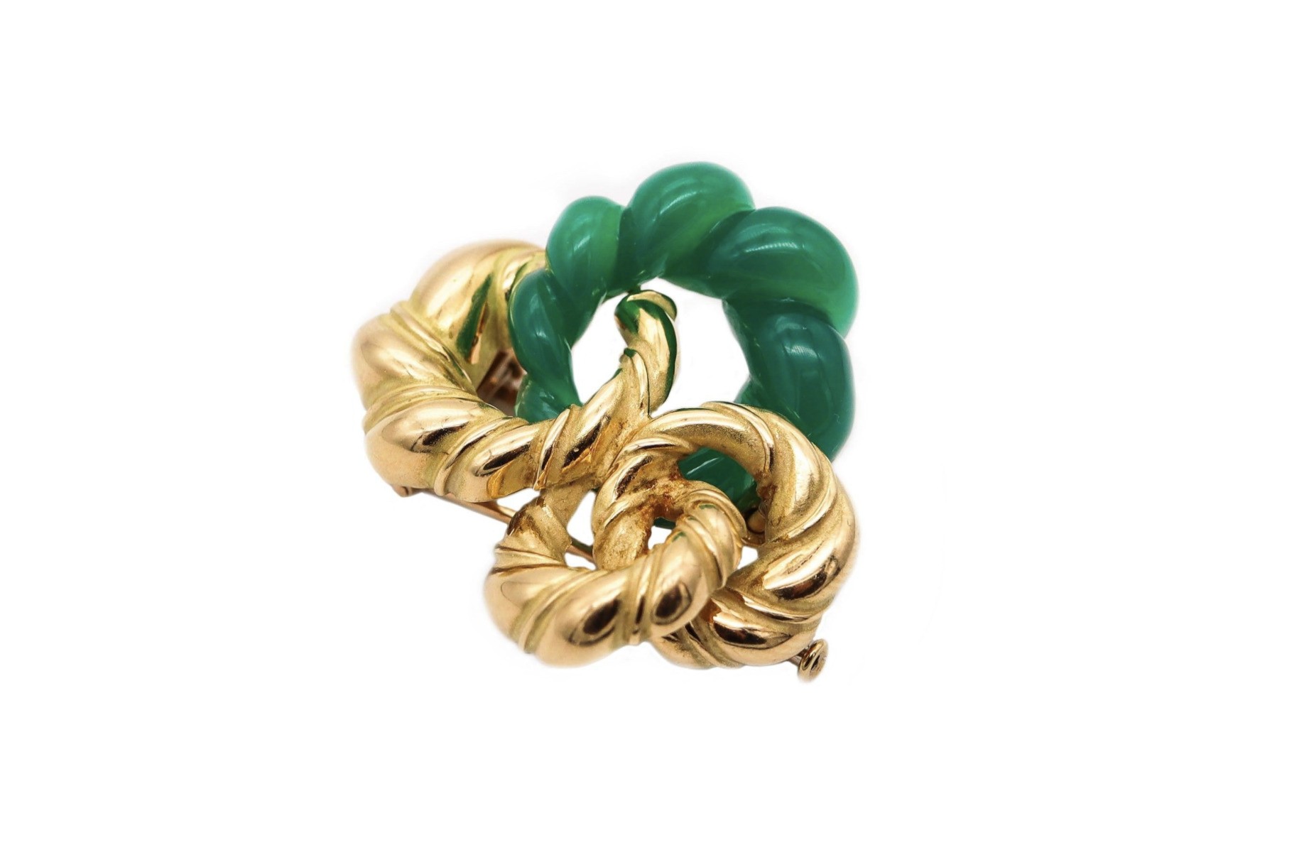 Chaumet, broche en or jaune